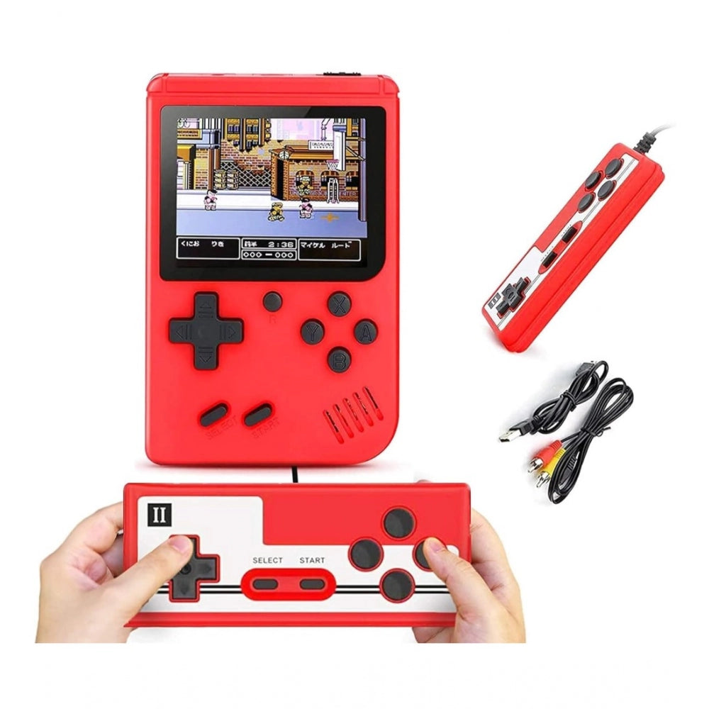 Amfyn Plastic Retro Video Game For Kids (Red)