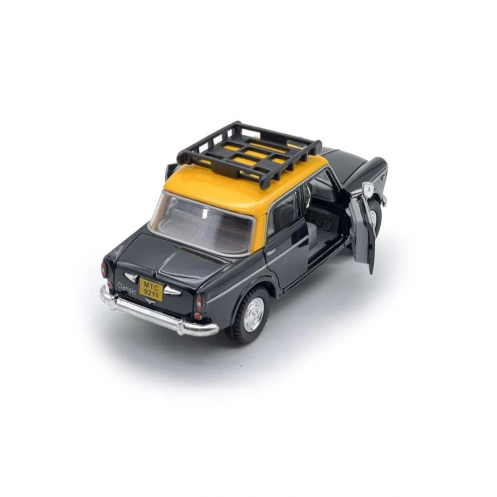 Amfyn Plastic Bombay Ambassador Taxi Car (Black)