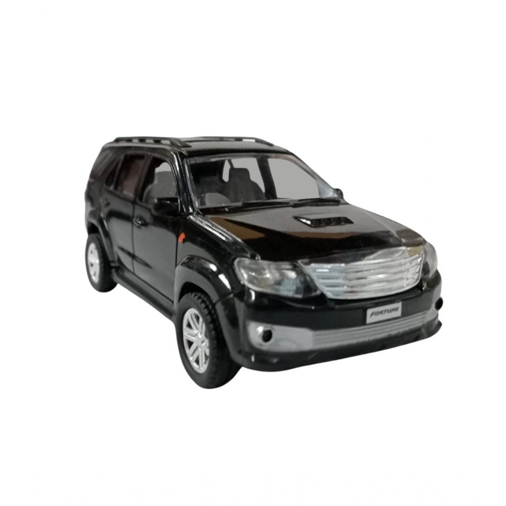 Amfyn Plastic Pull Back Action Suv Fortuner (Black)