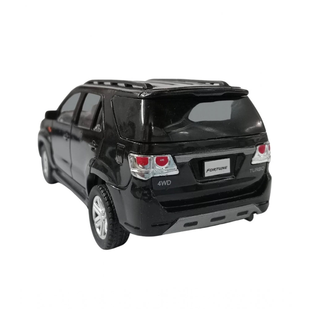 Amfyn Plastic Pull Back Action Suv Fortuner (Black)