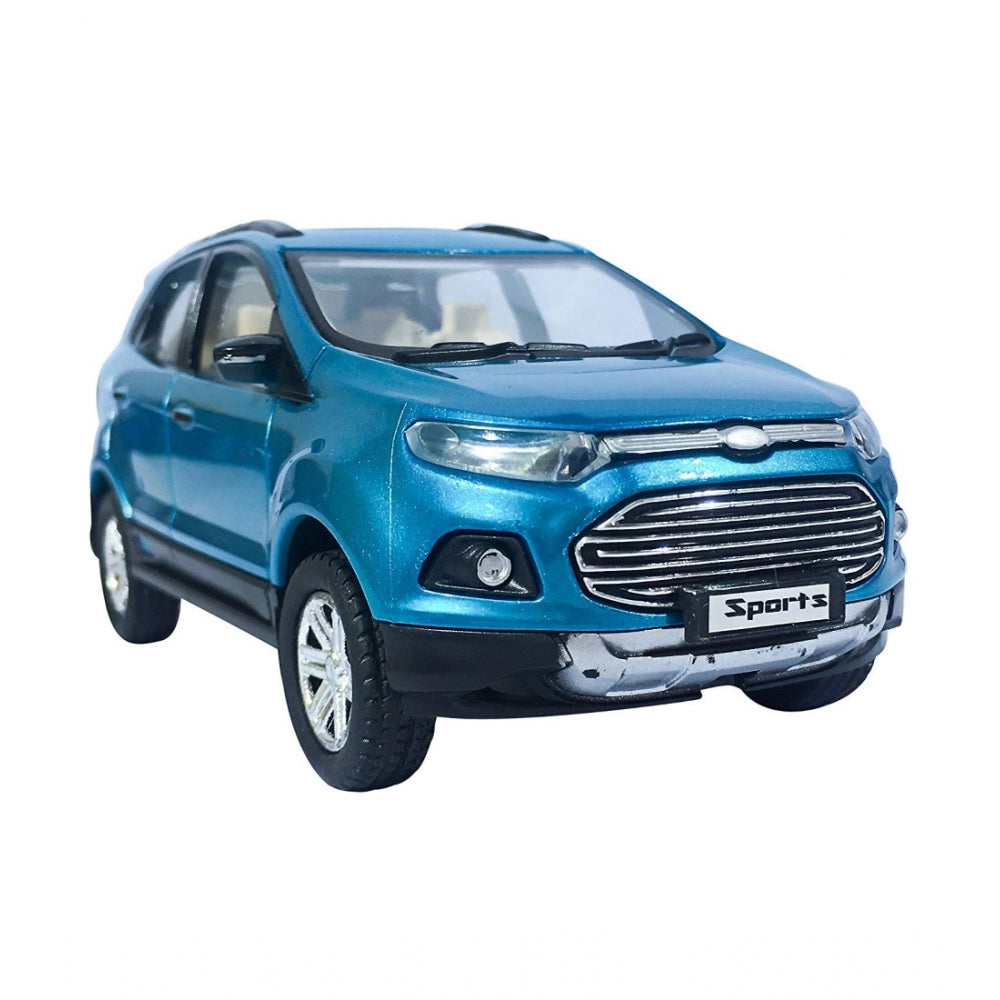 Amfyn Plastic Pull Back Action Sports Echo Suv Model Car (Blue)