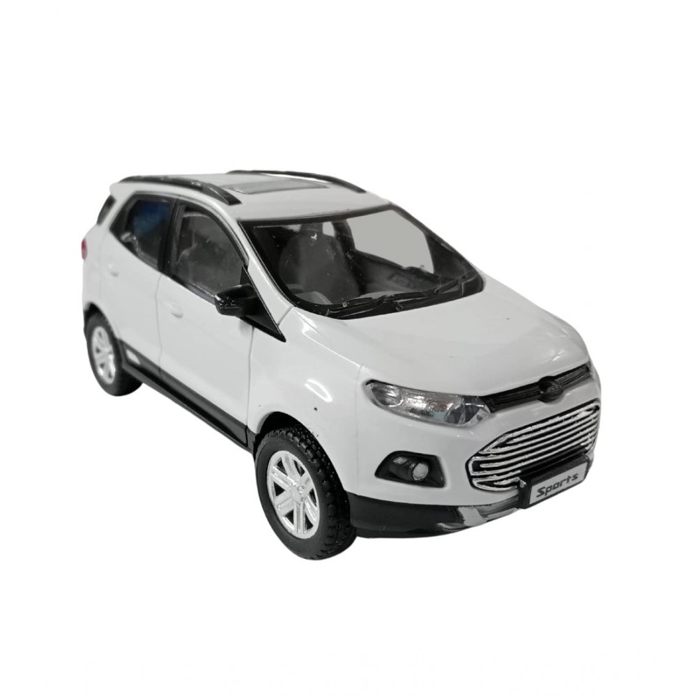 Amfyn Plastic Sports Echo Toy Car (White)