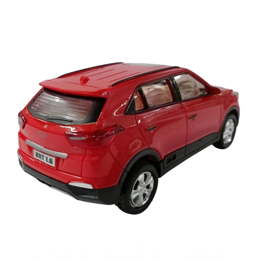 Amfyn Plastic Pull Back Action Model Car (Red)