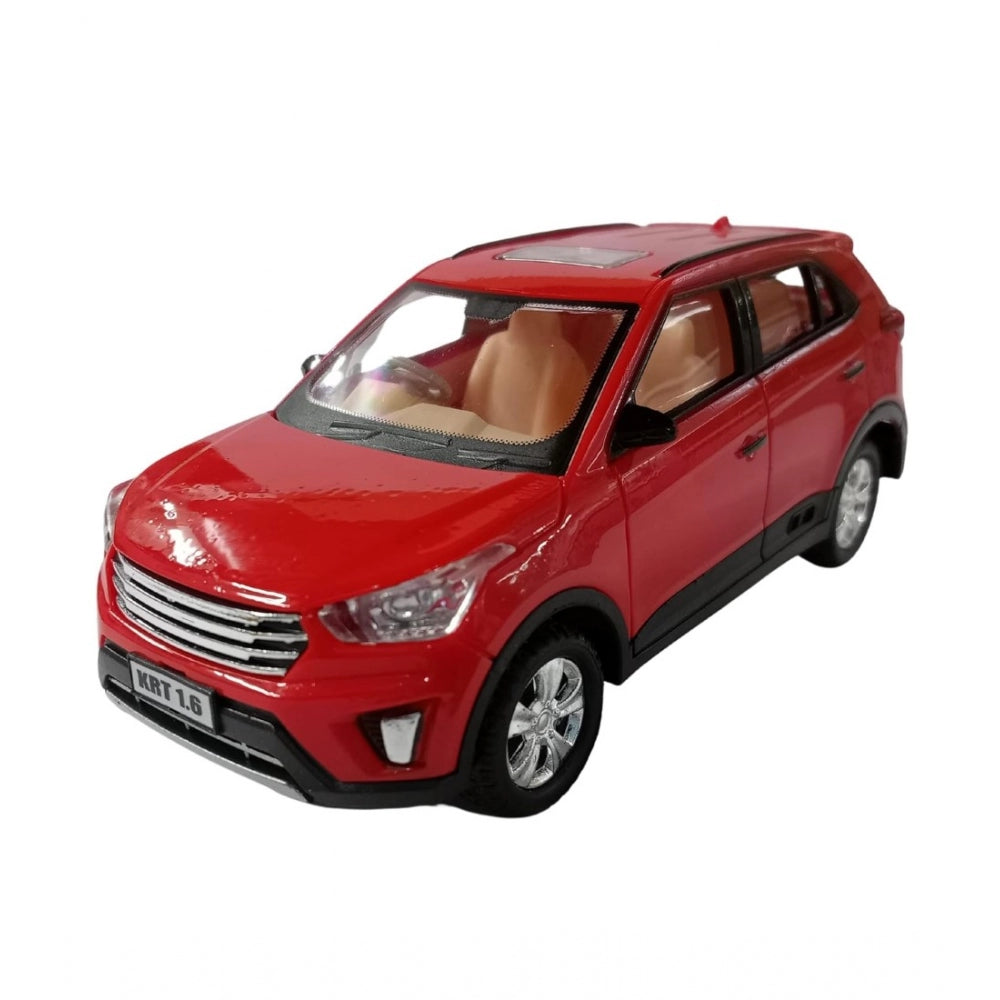 Amfyn Plastic Pull Back Action Model Car (Red)
