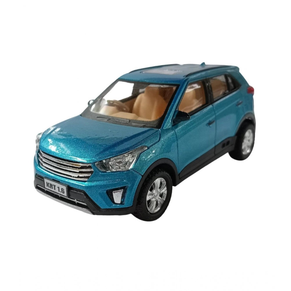 Amfyn Plastic Pull Back Action Model Car (Blue)