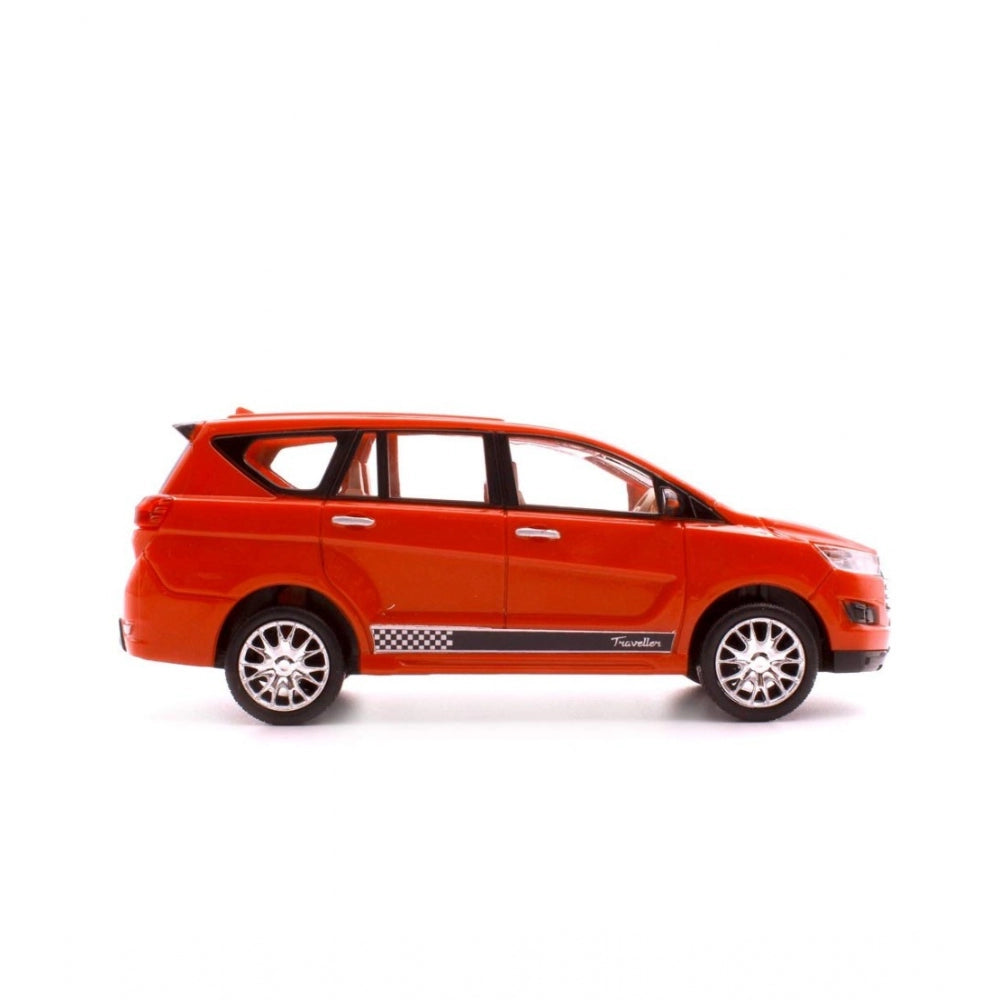 Amfyn Plastic Innova Crysta Pull Back Car (Red)