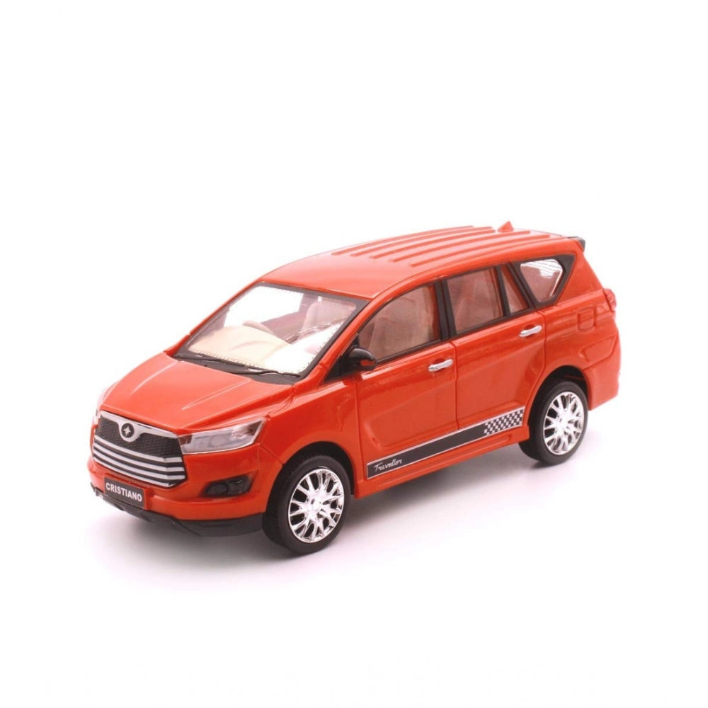 Amfyn Plastic Innova Crysta Pull Back Car (Red)
