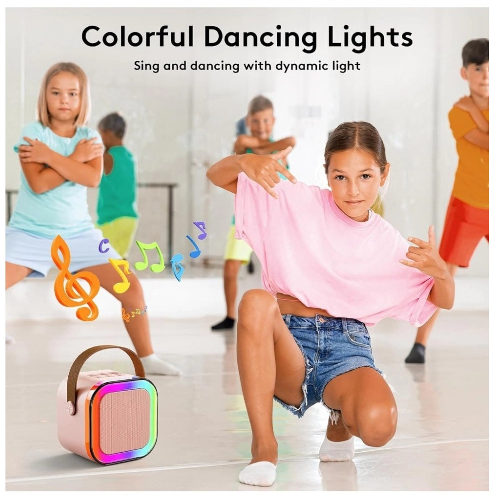 Amfyn Plastic Speaker With 1 Wireless Microphones  (Multicolor)