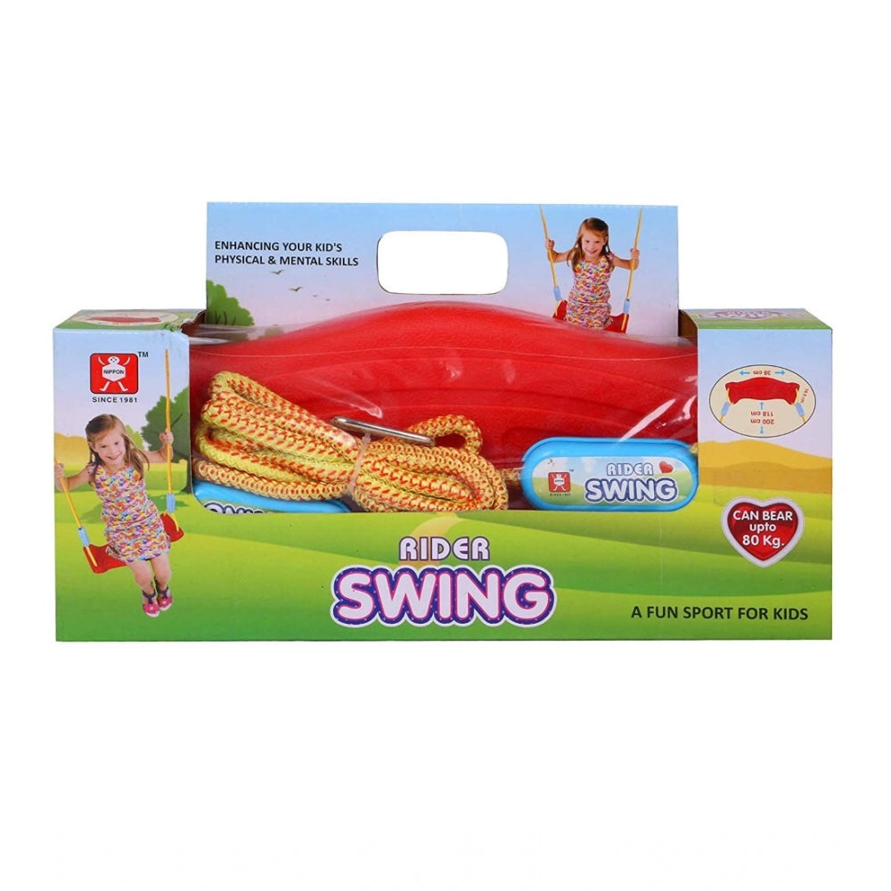 Amfyn Plastic Baby Swings For Kids Plastic Height Adjustable Swing Seat (Assorted)