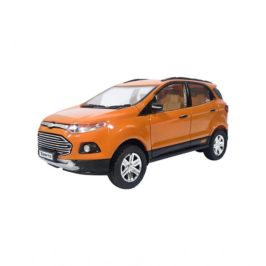 Amfyn Plastic Pull Back Action Spotz Echo Suv Model Car (Orange)