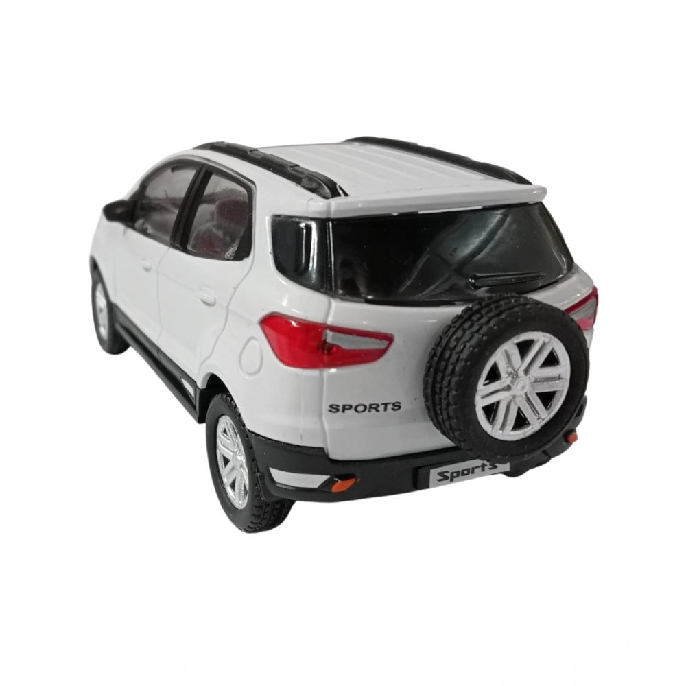 Amfyn Plastic Sports Echo Toy Car (White)