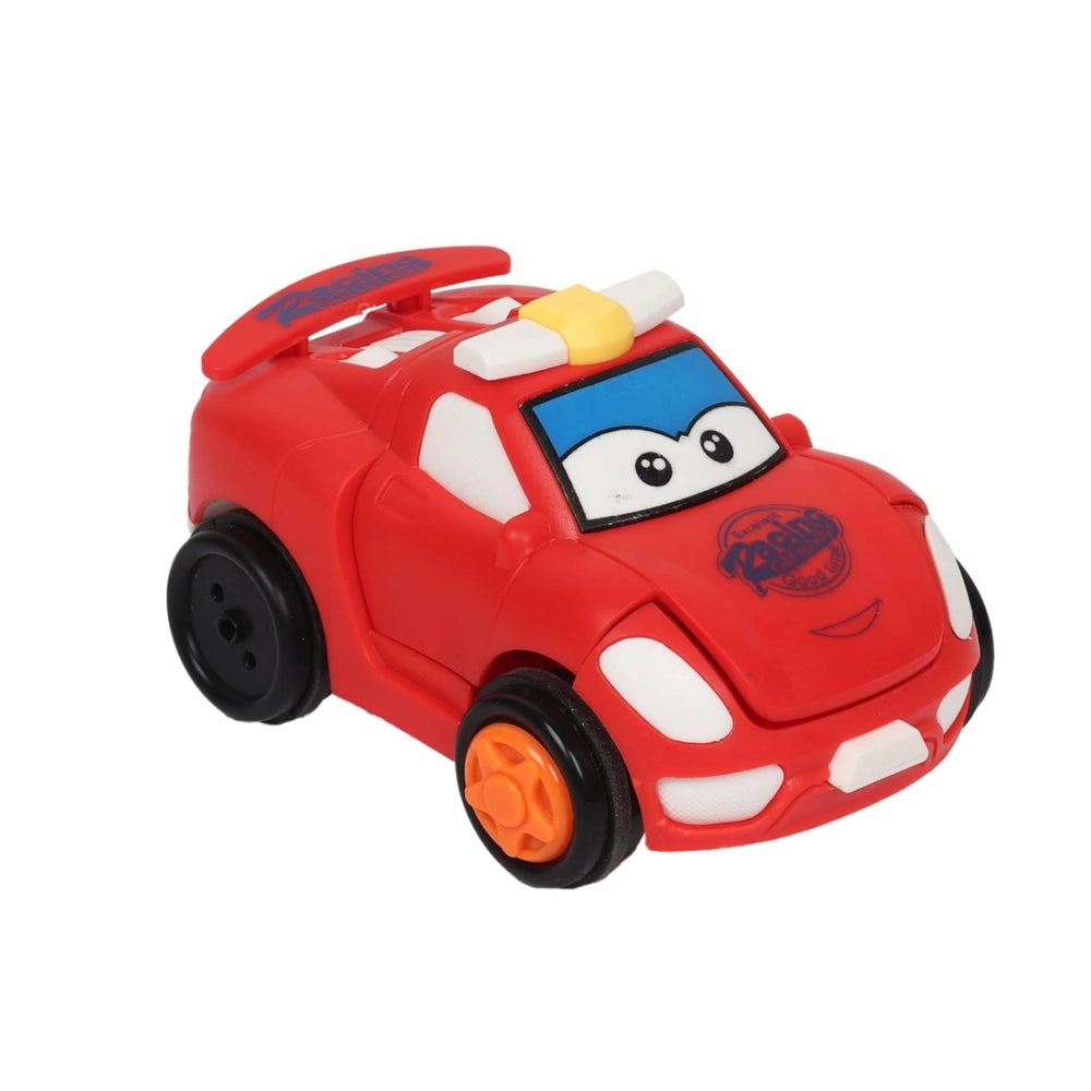 Amfyn Plastic Transformer Robot Car (Multicolor)