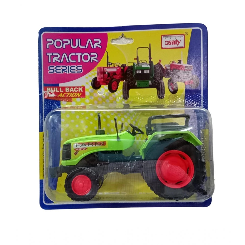 Amfyn Plastic Construction Farm Tractor (Green)