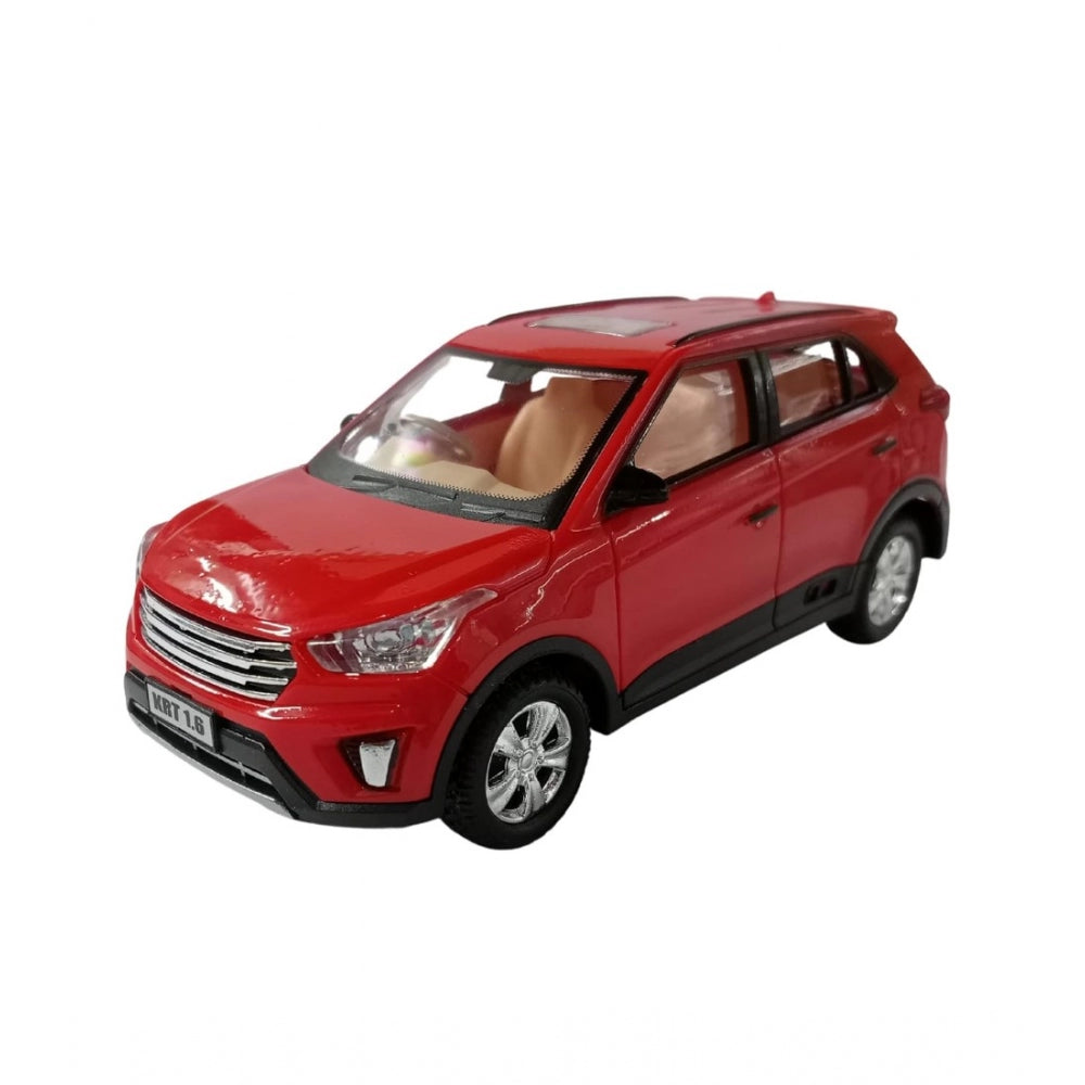 Amfyn Plastic Pull Back Action Model Car (Red)