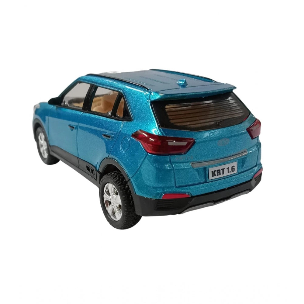 Amfyn Plastic Pull Back Action Model Car (Blue)
