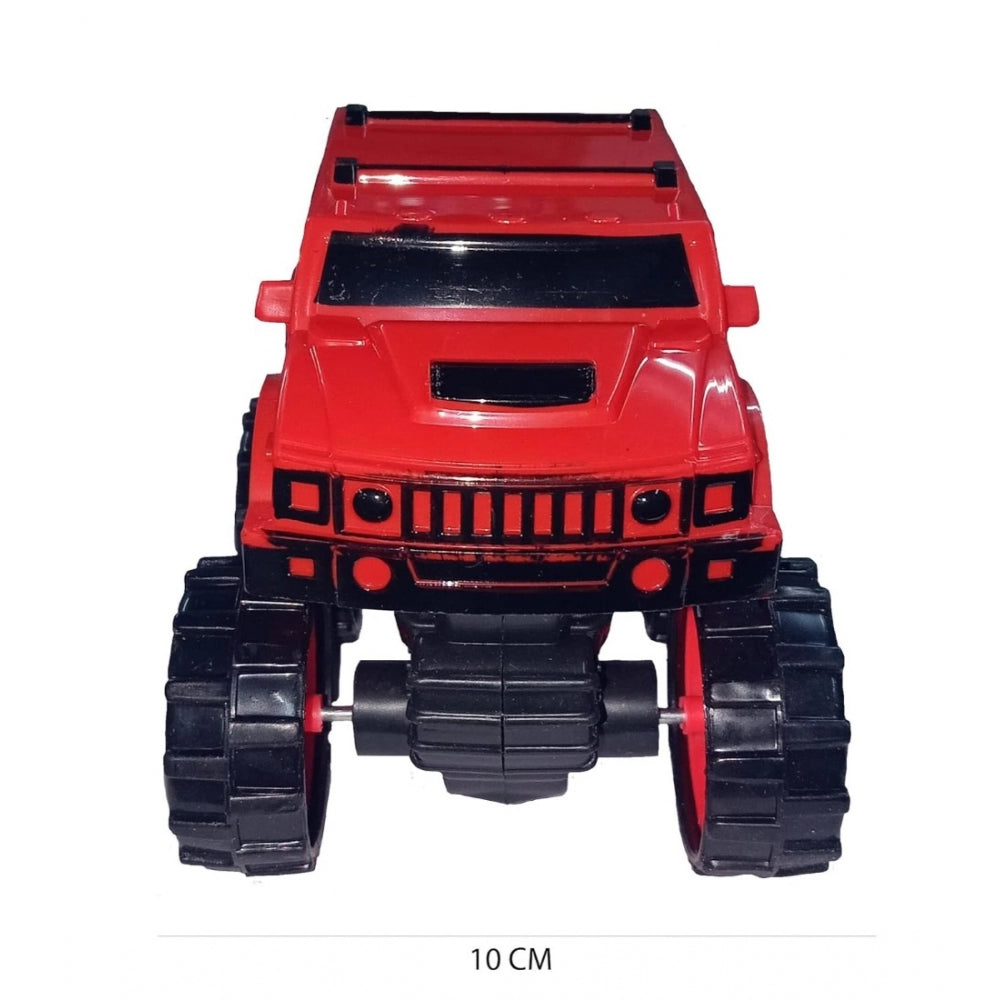 Amfyn Plastic Powered Jumping Car (Red)