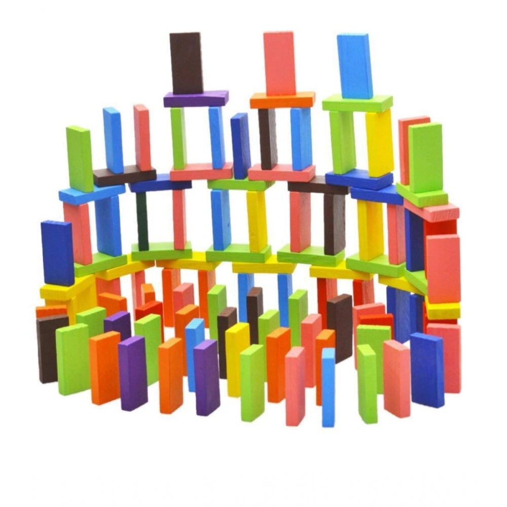 Amfyn Plastic Educational Puzzle Game Play Toy Domino Racing (Assorted)