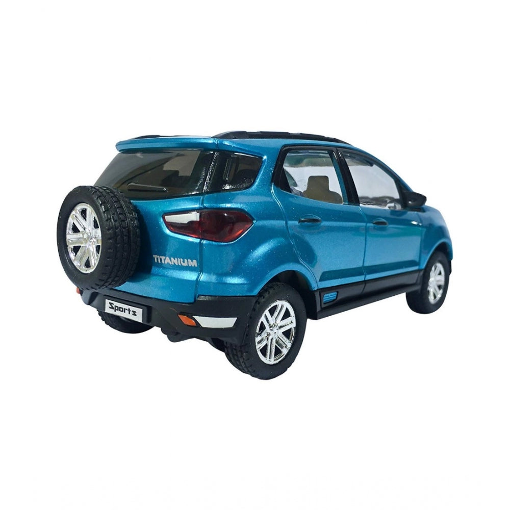 Amfyn Plastic Pull Back Action Sports Echo Suv Model Car (Blue)