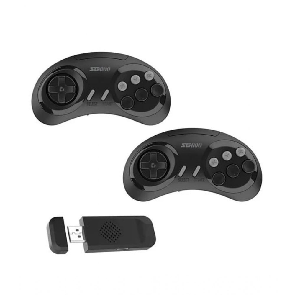 Amfyn Plastic Play Video Game Stick In 4600+ Games (Black)