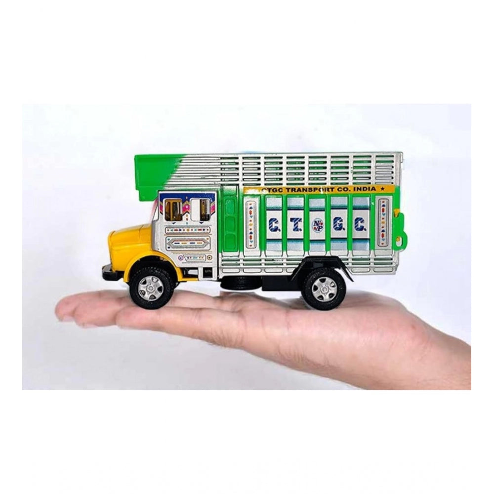 Amfyn Plastic Public Resque Truck (Green &amp; Yellow)