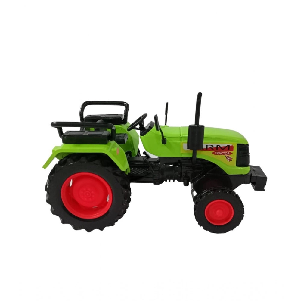Amfyn Plastic Construction Farm Tractor (Green)