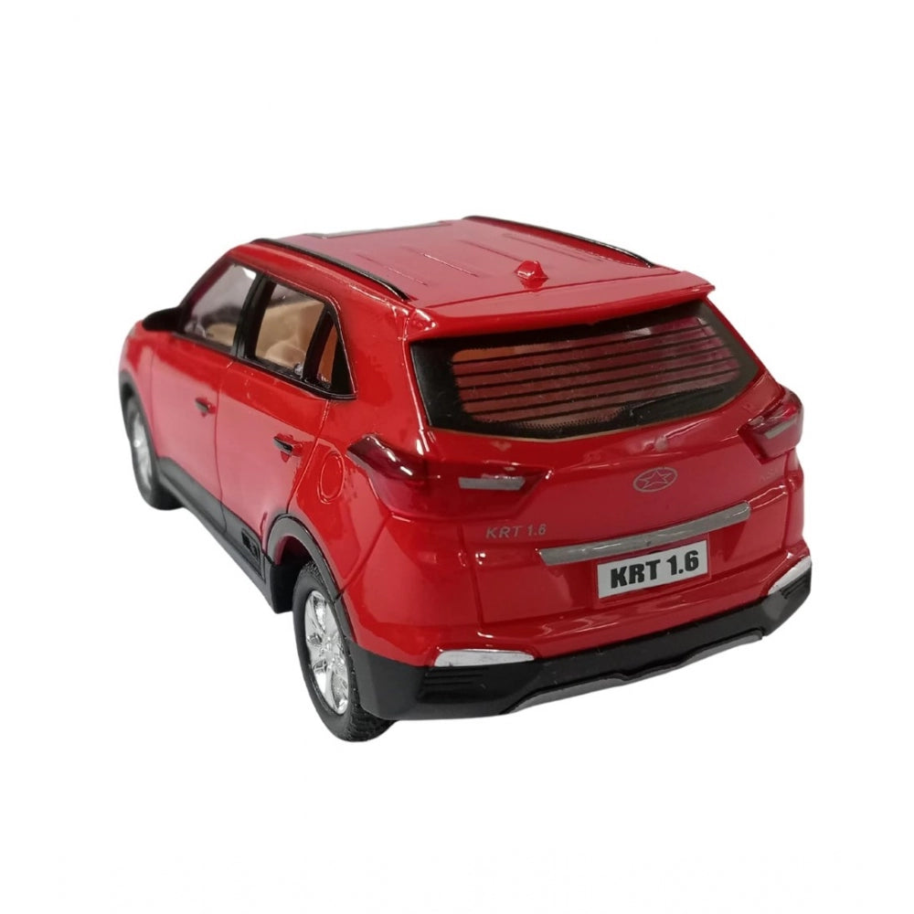 Amfyn Plastic Pull Back Action Model Car (Red)