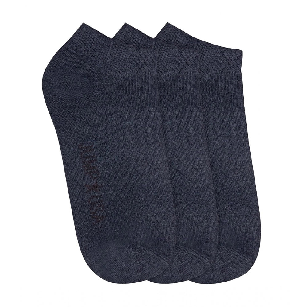 Amfyn Men's Printed Cotton Spandex Ankle Length Socks (Assorted)