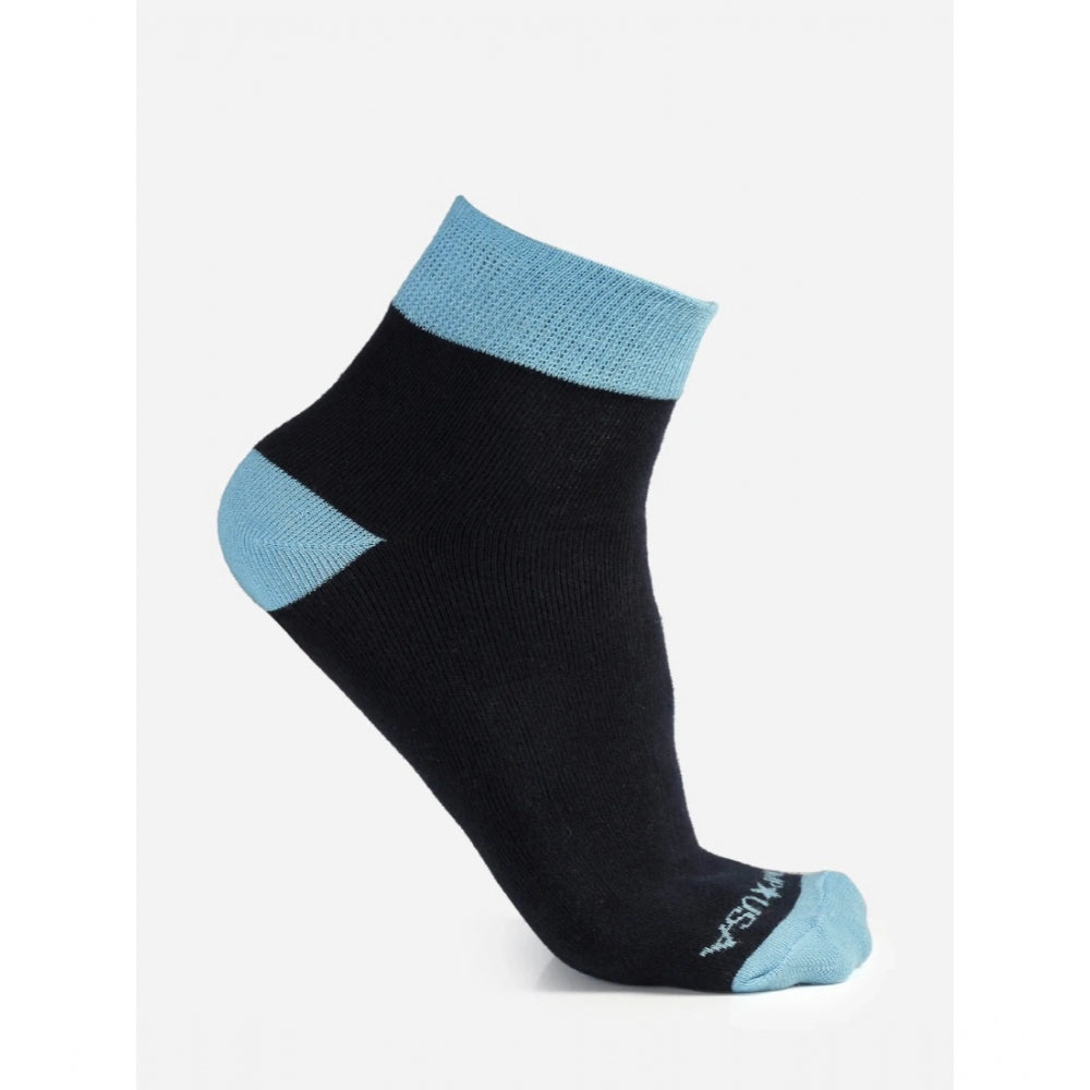 Amfyn Men's Printed Cotton Spandex Ankle Length Socks (Assorted)