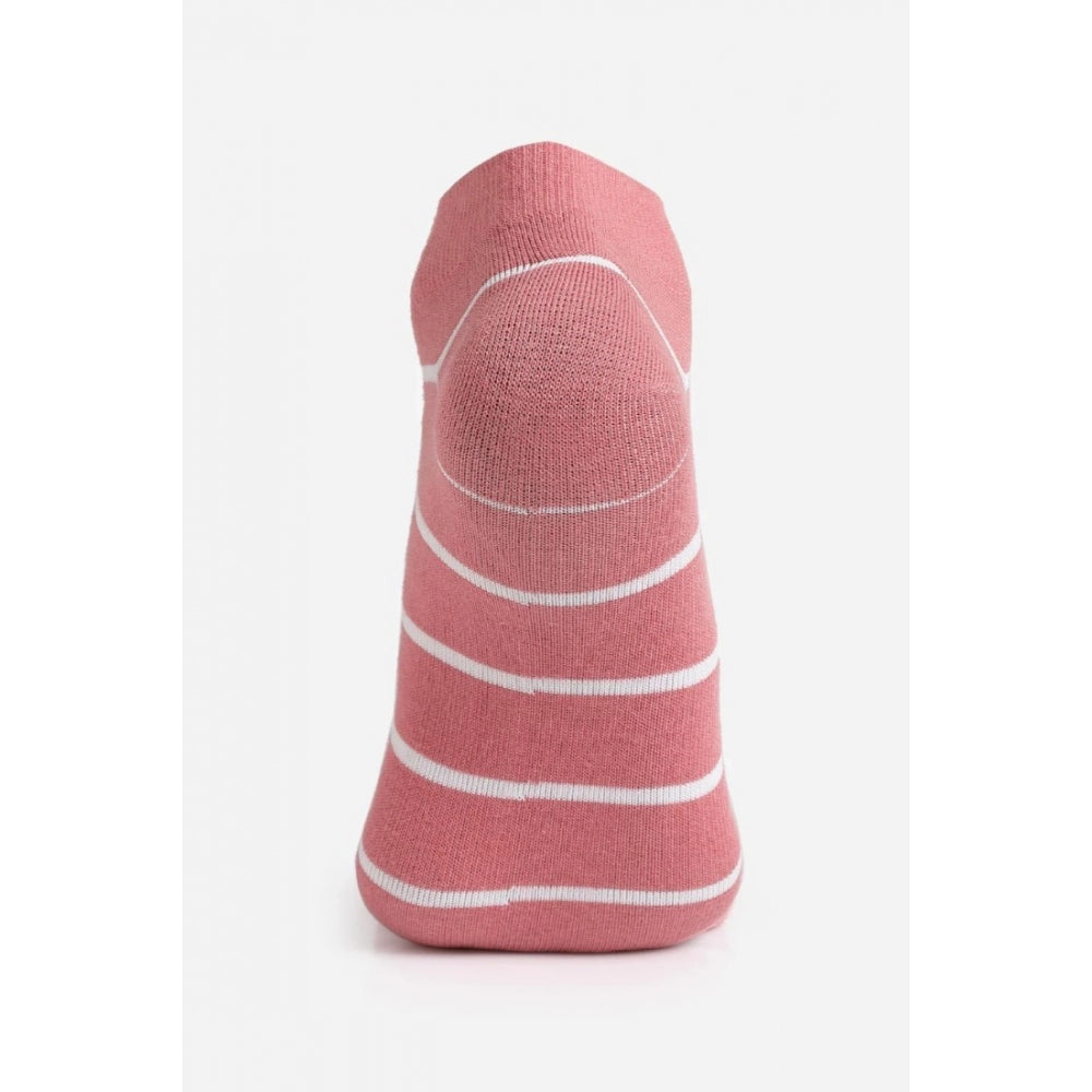 Amfyn Men's Printed Cotton Spandex Ankle Length Socks (Assorted)