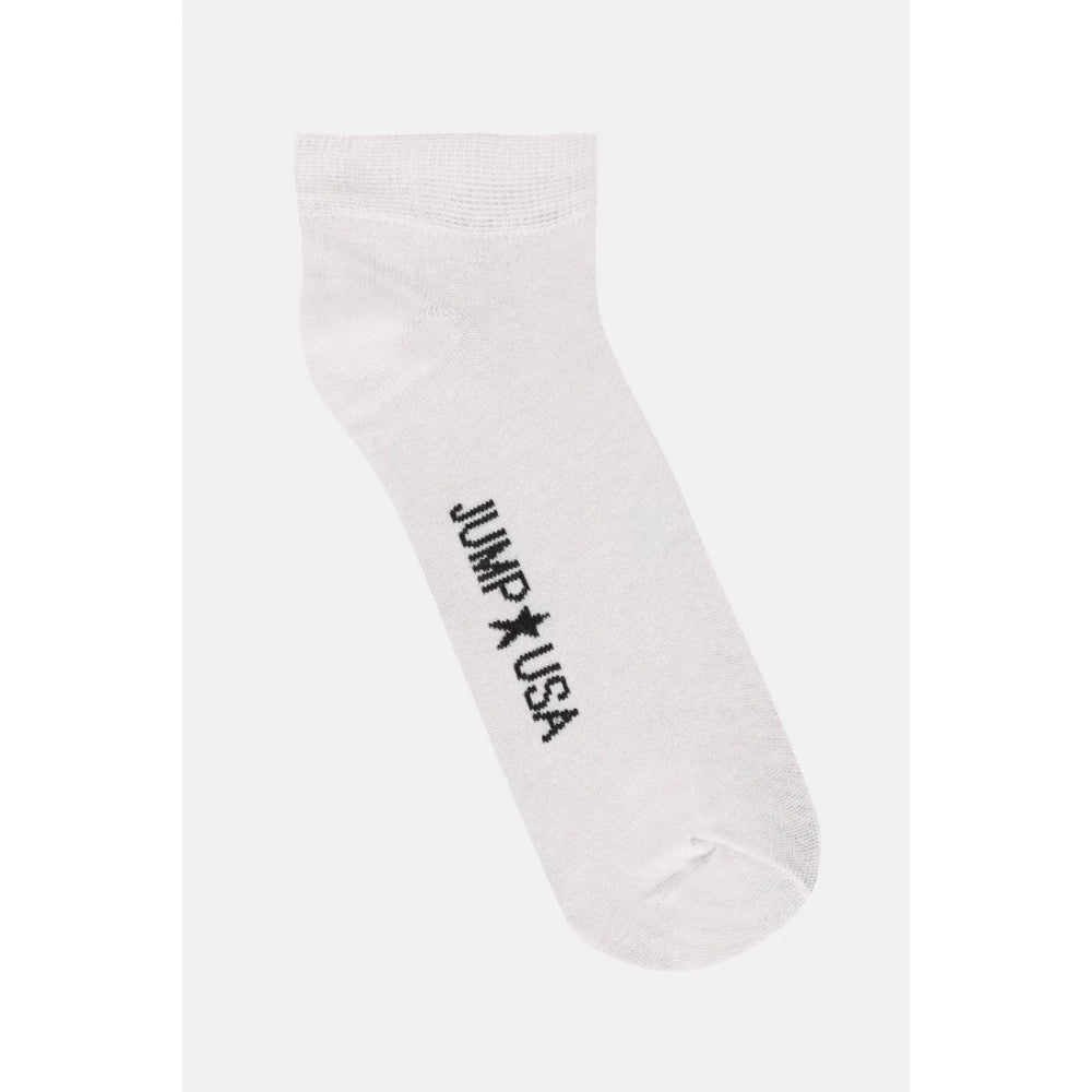 Fashion Men's Printed Cotton Spandex Ankle Length Socks (Assorted)