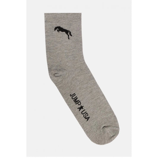 Fashion Men's Printed Cotton Spandex Ankle Length Socks (Assorted)
