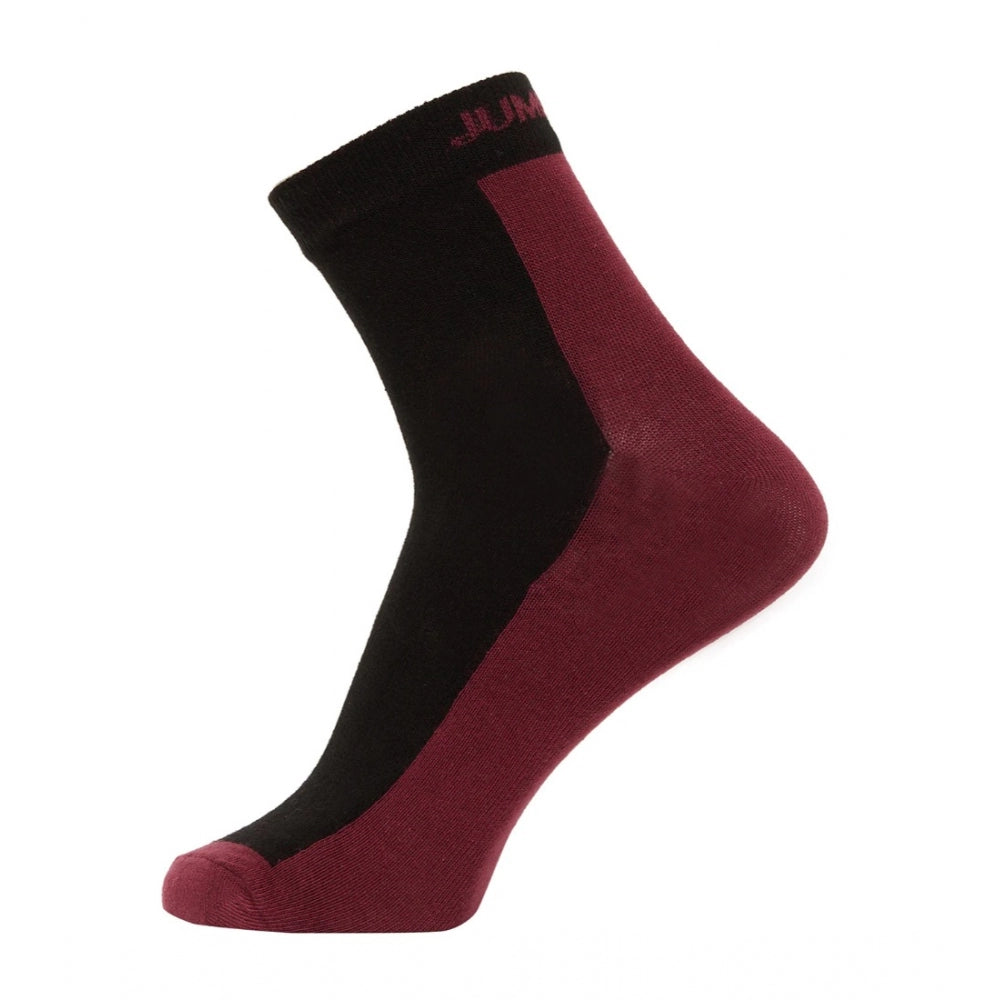 Amfyn Men's Printed Cotton Spandex Ankle Length Socks (Assorted)