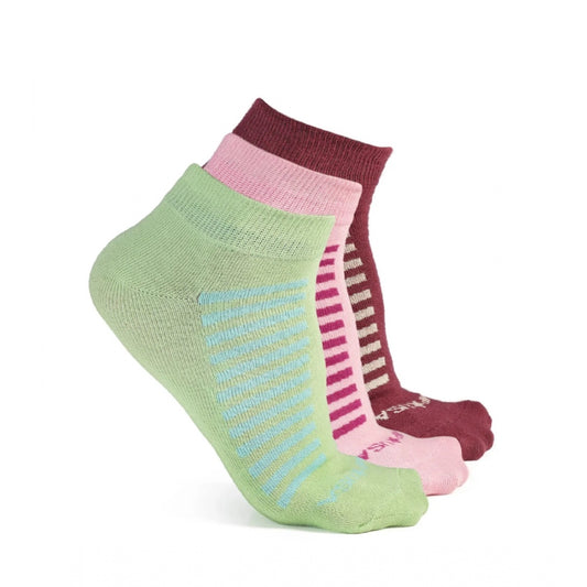 Amfyn Men's Printed Cotton Spandex Ankle Length Socks (Assorted)