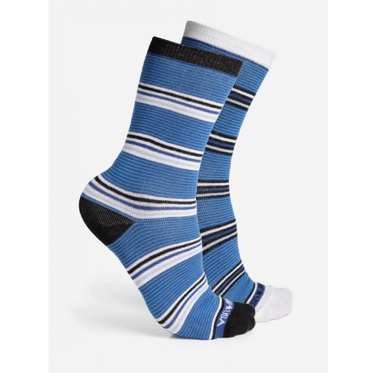 Amfyn Men's Printed Cotton Spandex Calf Length Socks (Assorted)