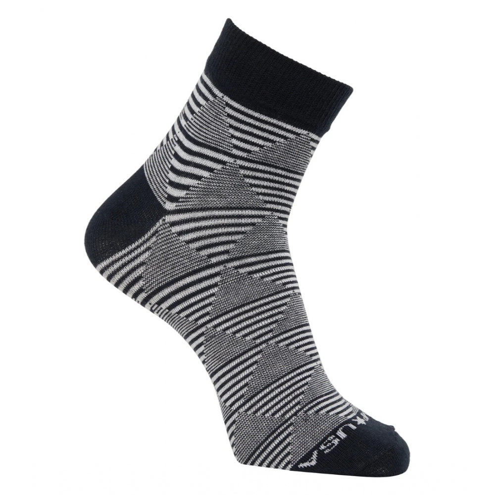 Amfyn Men's Printed Cotton Spandex Ankle Length Socks (Assorted)