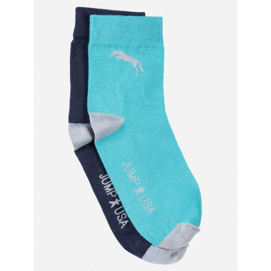 Amfyn Men's Printed Cotton Spandex Mid Length Socks (Assorted)