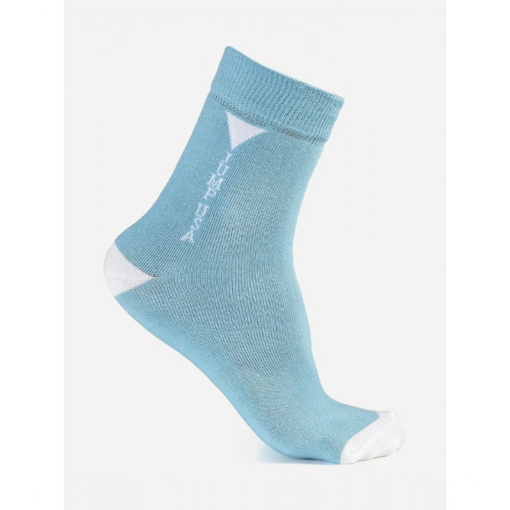 Amfyn Men's Printed Cotton Spandex Ankle Length Socks (Assorted)