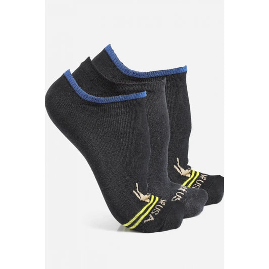 Amfyn Men's Printed Cotton Spandex Shoeliner Socks (Assorted)