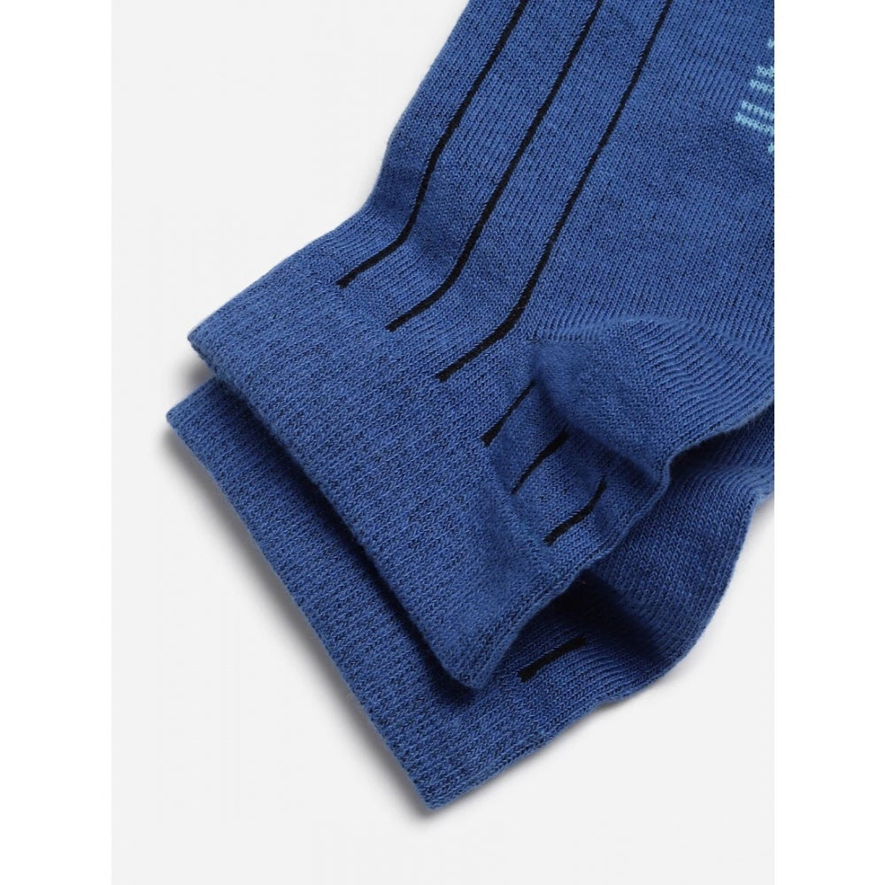 Amfyn Men's Printed Cotton Spandex Ankle Length Socks (Assorted)