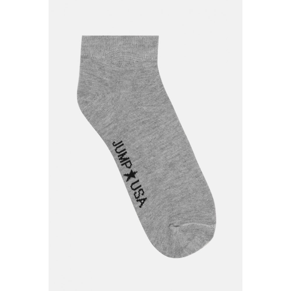 Fashion Men's Printed Cotton Spandex Ankle Length Socks (Assorted)