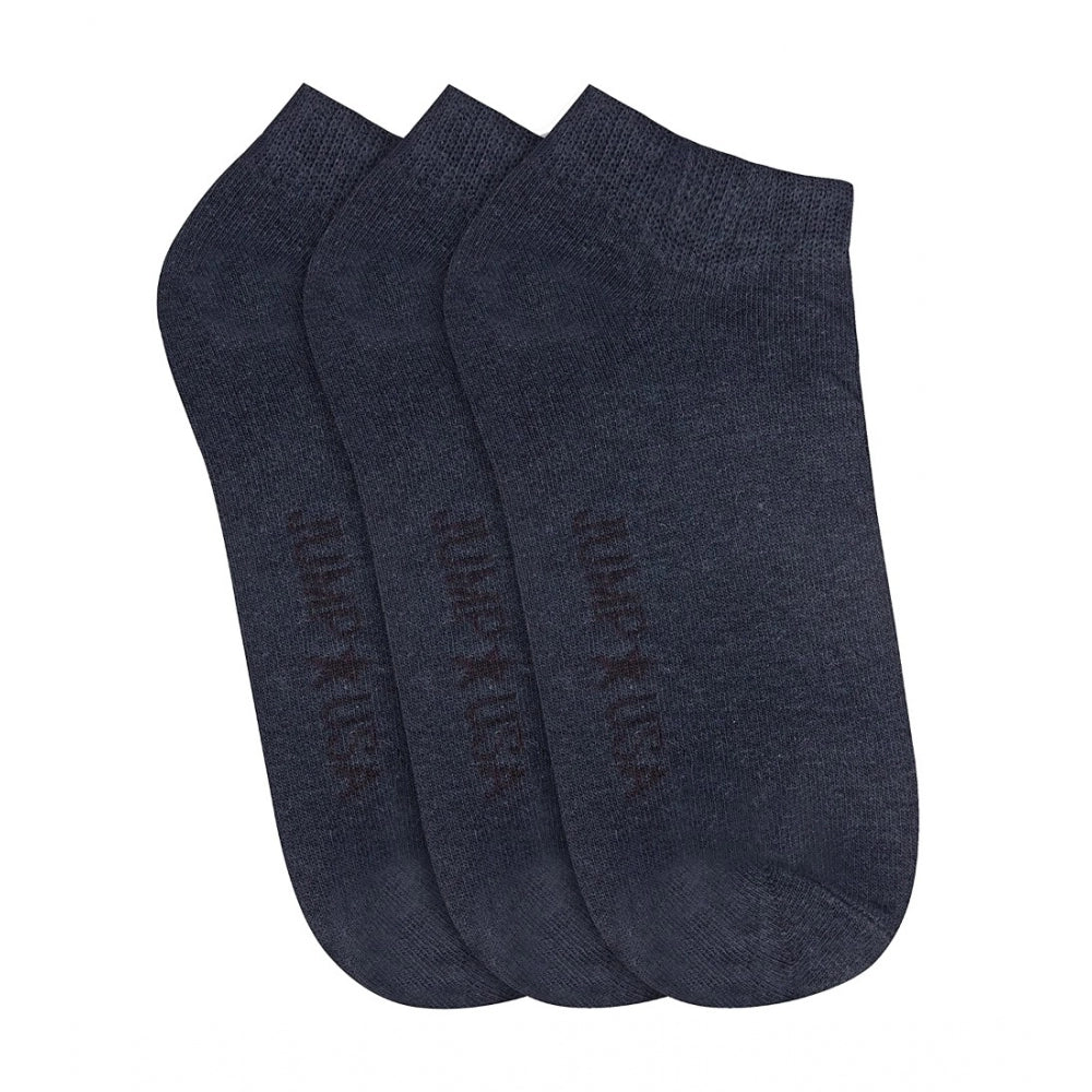 Amfyn Men's Printed Cotton Spandex Ankle Length Socks (Assorted)