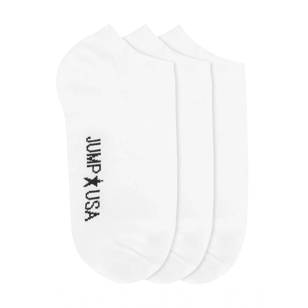 Amfyn Men's Printed Cotton Spandex Ankle Length Socks (Assorted)