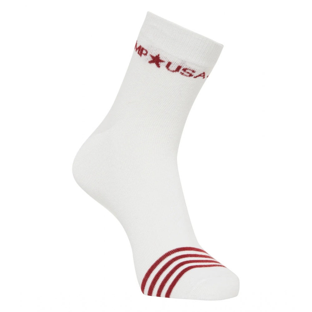 Amfyn Men's Printed Cotton Spandex Ankle Length Socks (Assorted)