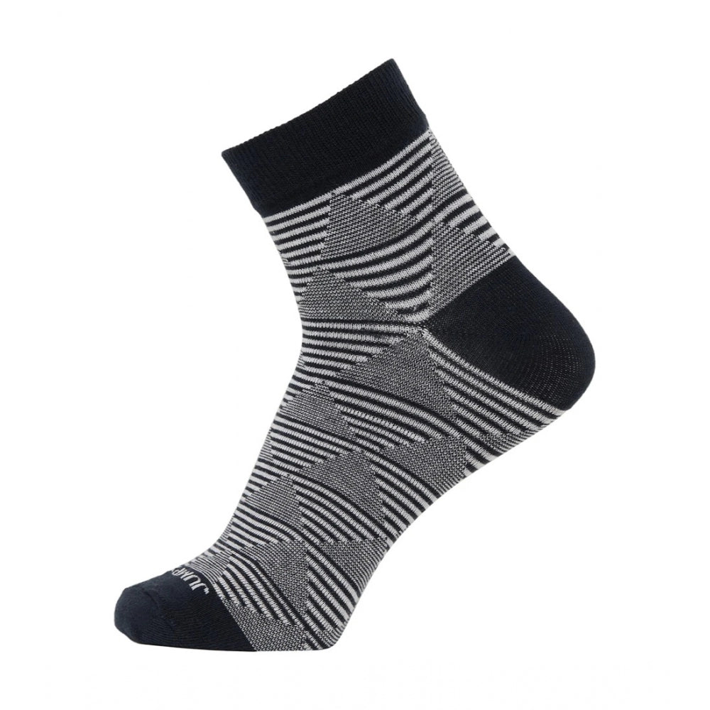 Amfyn Men's Printed Cotton Spandex Ankle Length Socks (Assorted)