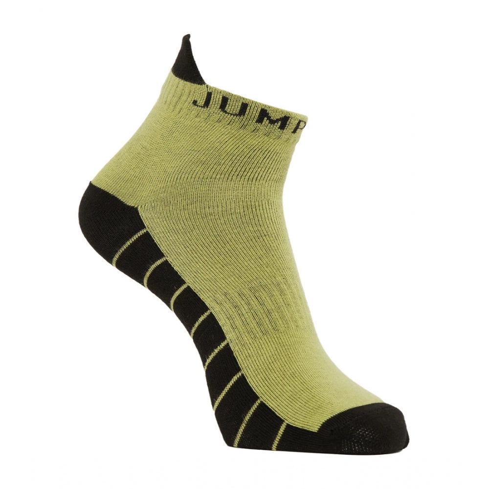 Amfyn Men's Printed Cotton Spandex Ankle Length Socks (Assorted)