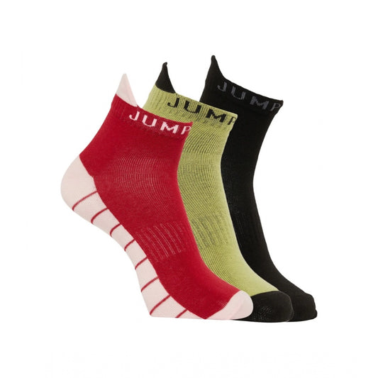 Amfyn Men's Printed Cotton Spandex Ankle Length Socks (Assorted)