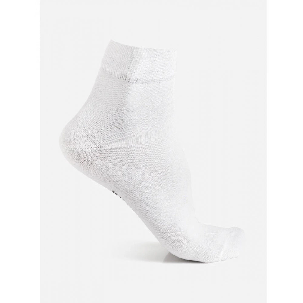 Amfyn Men's Printed Cotton Spandex Ankle Length Socks (Assorted)