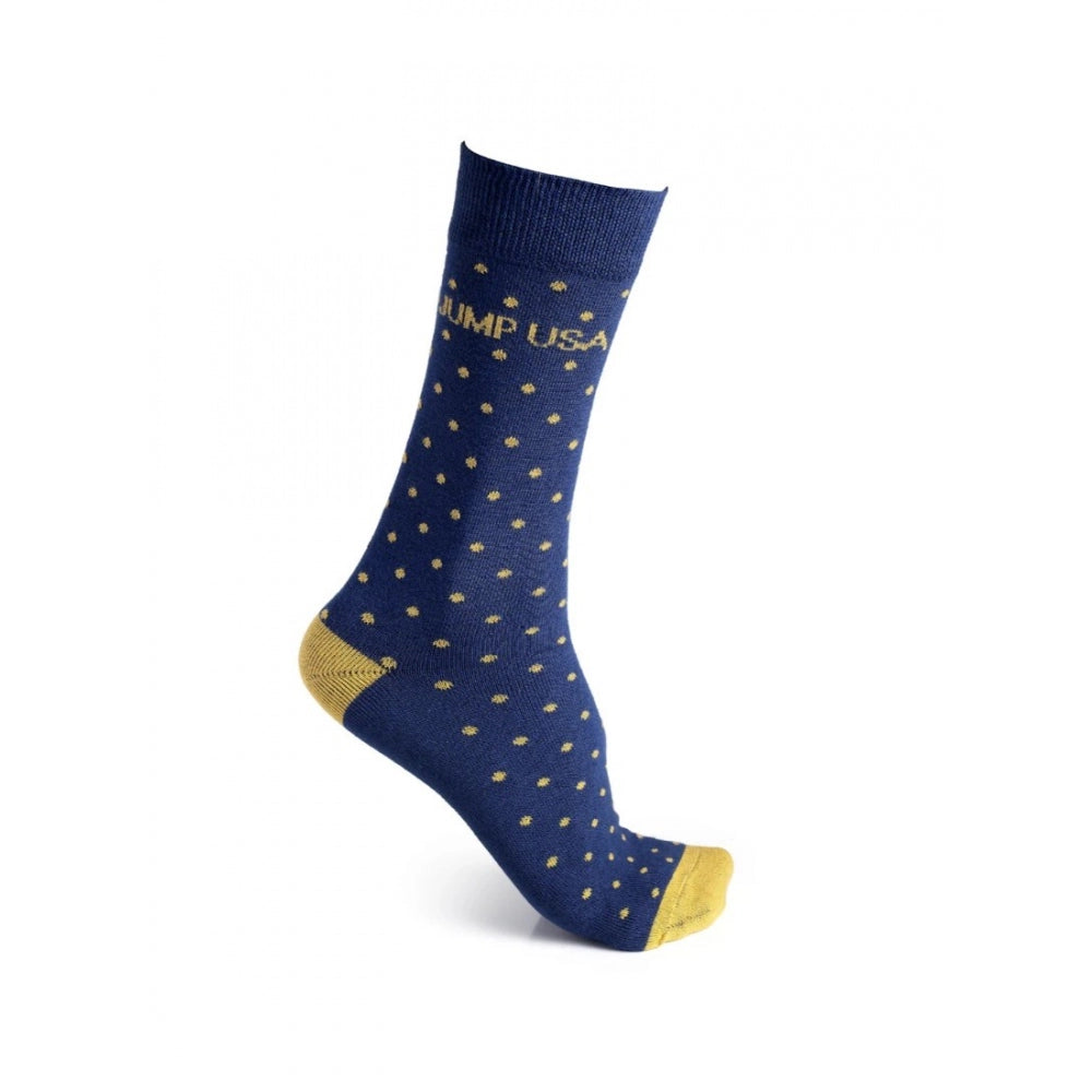 Amfyn Men's Printed Cotton Spandex Calf Length Socks (Assorted)