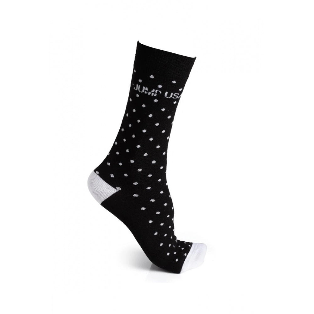 Amfyn Men's Printed Cotton Spandex Calf Length Socks (Assorted)