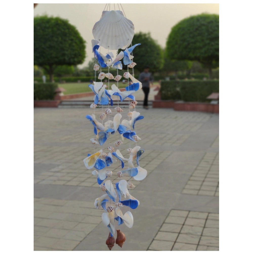 Amfyn Seashell Shellkrafts Home Decor (Blue)